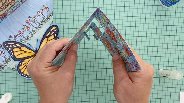Butterfly Pop-Up Card Tutorial by Popupity - Pop-Up Support