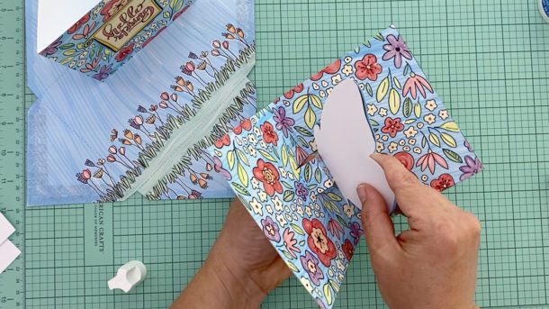 Butterfly Pop-Up Card Tutorial by Popupity - Glue Butterfly