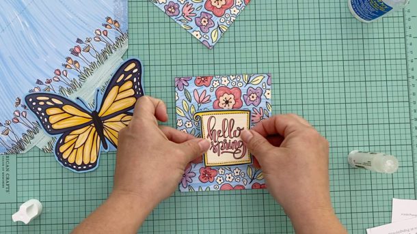 Butterfly Pop-Up Card Tutorial by Popupity - Sentiment