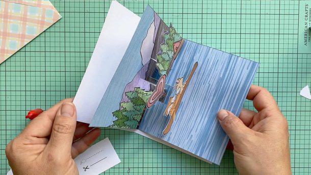 Woodland Love DIY Pop-Up Card Template & Tutorial - Glue Cards